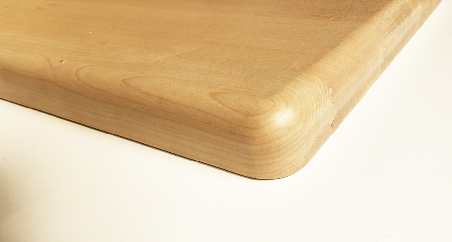 Objekt Tischplatte Mod. 400, Massivholzplatte 4 cm, stark, kronenfugenverleimt
