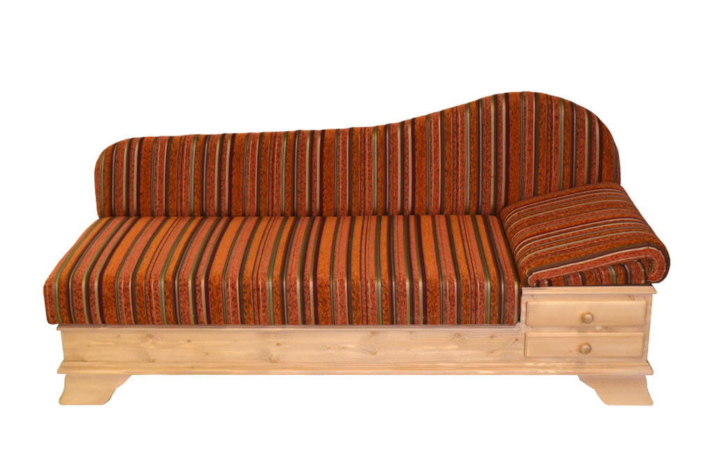 ~ Sofa Liege Chiemgau, Ottomane, Recamiere, Landhaussofa, Kopfteil links Landhausmöbel Sofa Ottomane Chiemgau ~ Sofa Liege Chiemgau, Ottomane, Recamiere, Landhaussofa, Kopfteil links