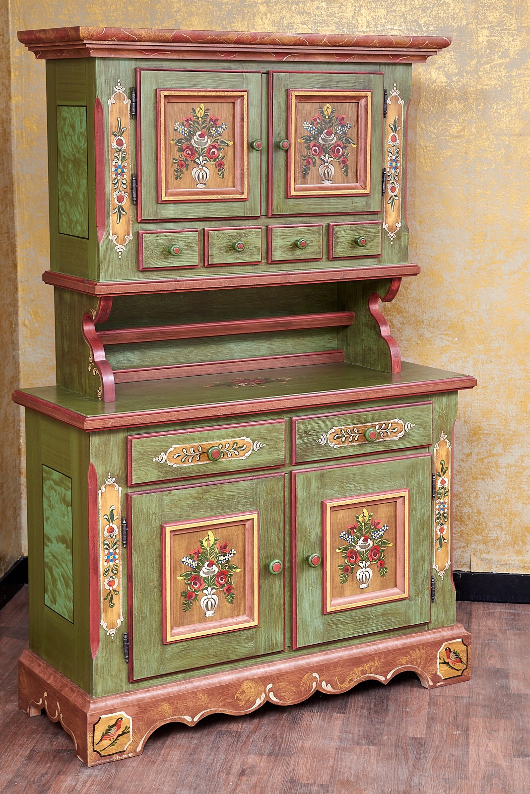 Voglauer Anno 1800 Altgrün Landhaus Buffet Schrank