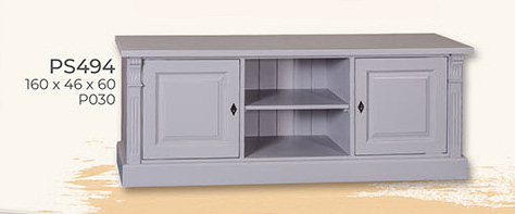  Anrichte, Kommode, Sideboard, 2 Türen, Kiefer massiv