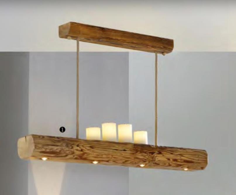 Balken Kelheim, LED +Kerzen