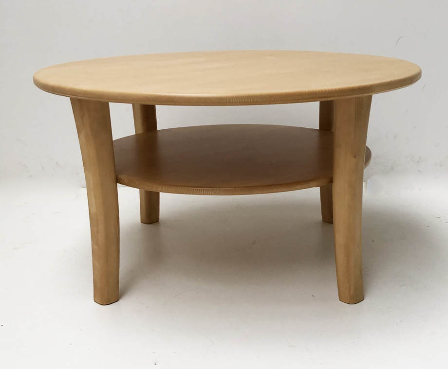 Couchtisch Füssen Rund D 100 cm, Rosner lackiert