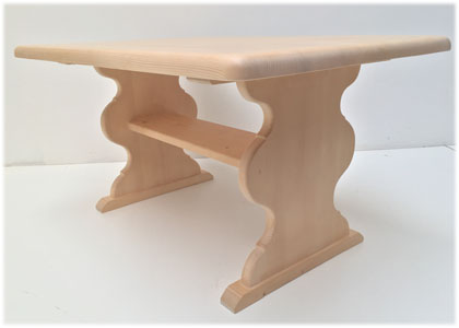 Couchtisch Wangentisch Füssen 120/70 cm