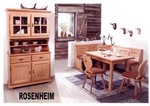 Eckbankgruppe Rosenheim groß mit Schragentisch
