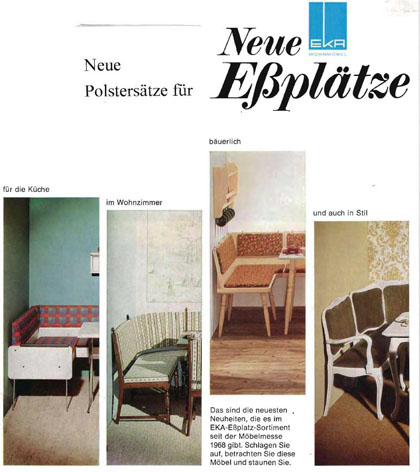 Neupolsterung EKA Eckbankgruppen Polstersätze EKA