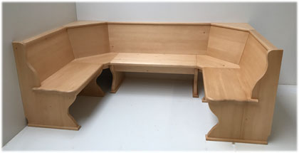 Eckbank Lindau U-Bank 150/240/150 cm nach Maß