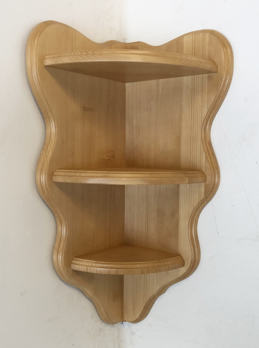 Eckkonsole, Konsole nach Maß über Ecke, 30/30, H 70 cm, alle Sondermaße möglich