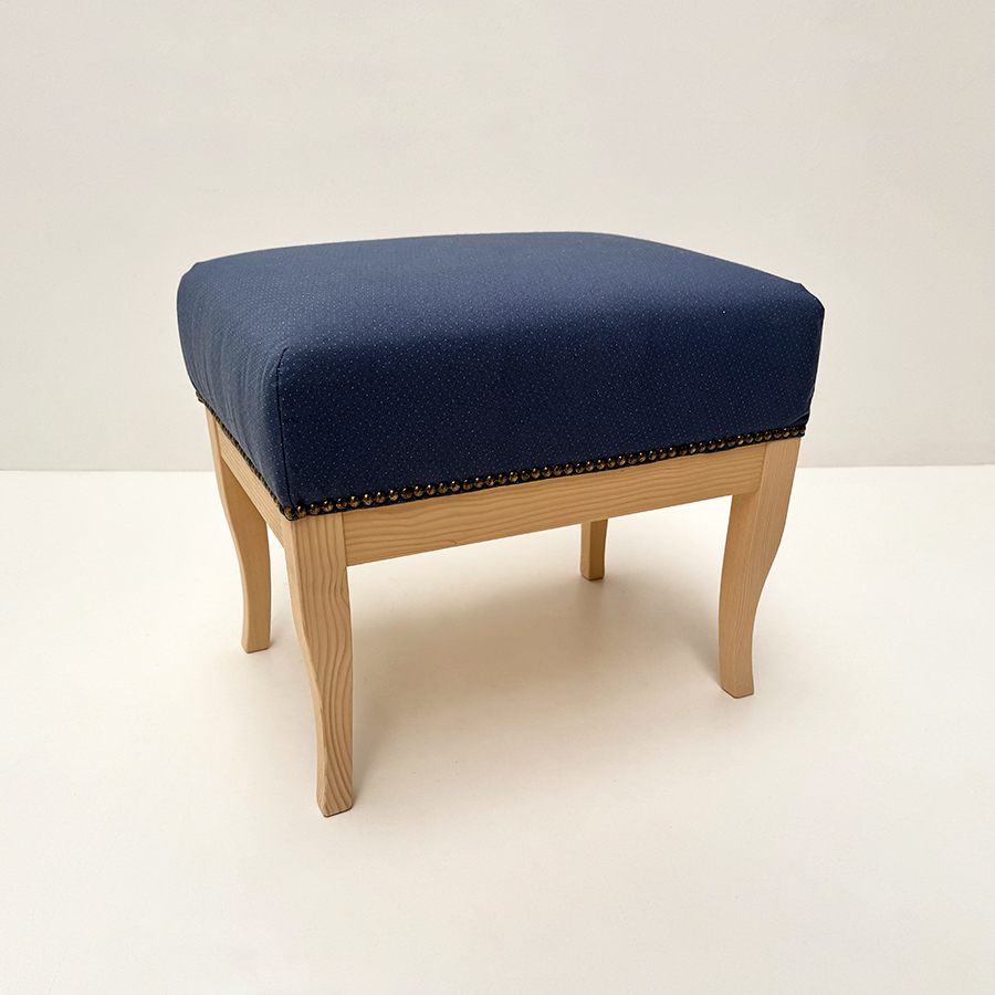 Hocker Inzell, Wels blau,  38 Lagerstoffe preisgleich