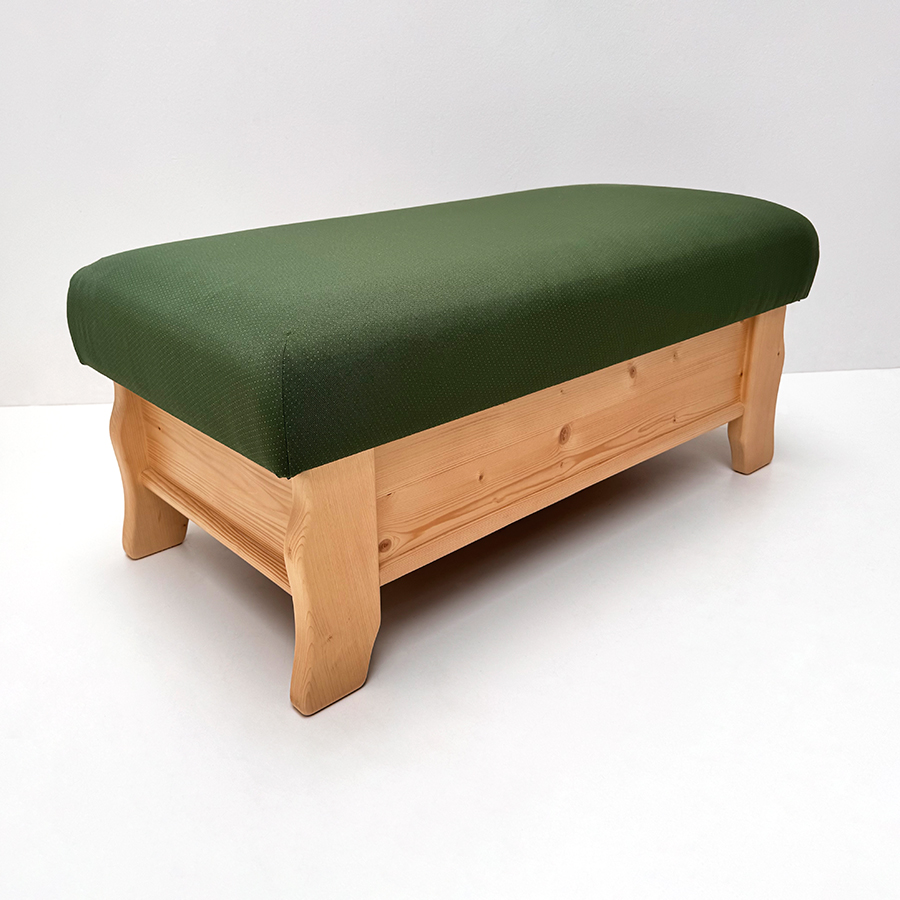 Hocker Sterzing, Sondermaß 110/55 cm, Wels grün