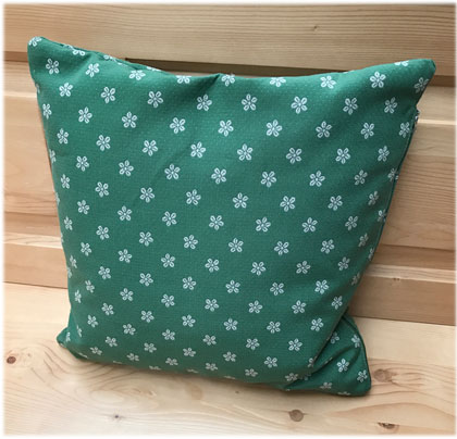 Federkissen, Kissen genäht 40/40 cm mit Reissverschluss, Stoff Edelweiss AF-74851-4