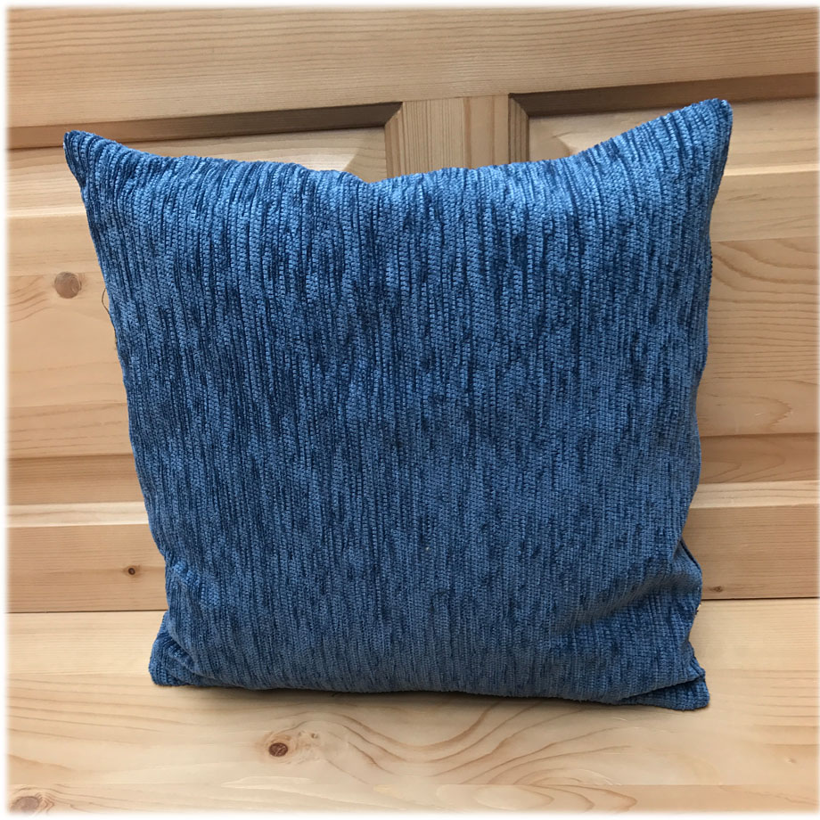 Federkissen, Kissen genäht 40/40 cm, Landshut blau, 38 Lagerstoffe preisgleich !