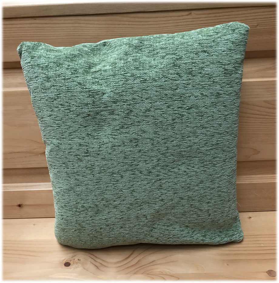 Federkissen, Kissen genäht 40/40 cm, Landshut grün, 38 Lagerstoffe preisgleich !