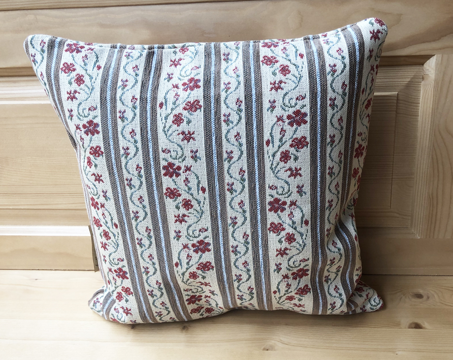 Federkissen, Kissen genäht 40/40 cm, Waidhaus beige, 38 Lagerstoffe preisgleich !