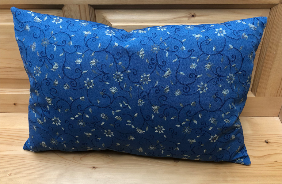 Federkissen, Kissen genäht 40/60 cm mit Reissverschluss, Stoff TS-7763