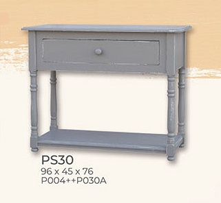 Beistelltisch Konsole Regal, Kiefer massiv