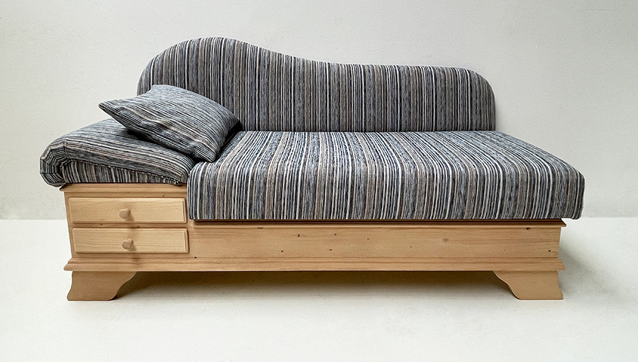 Kurzsofa Liege Chiemgau, Sonderlänge 170 cm, TS-2067