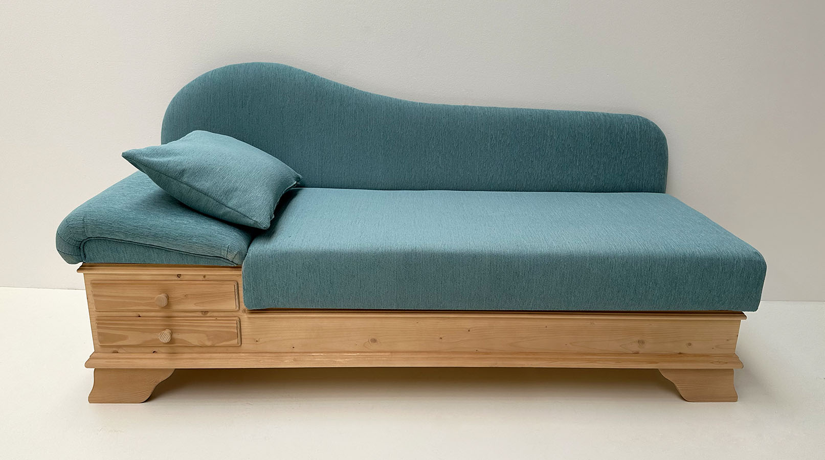 Sofa Liege Chiemgau Sonderlänge 185 cm, Waidhofen uni blau