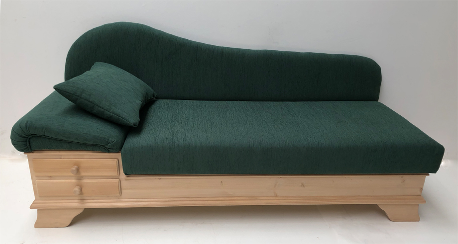 Sofa Liege Chiemgau Aktionsangebot, Waidhofen grün ! Neu ! in 38 Lagerstoffen preisgleich