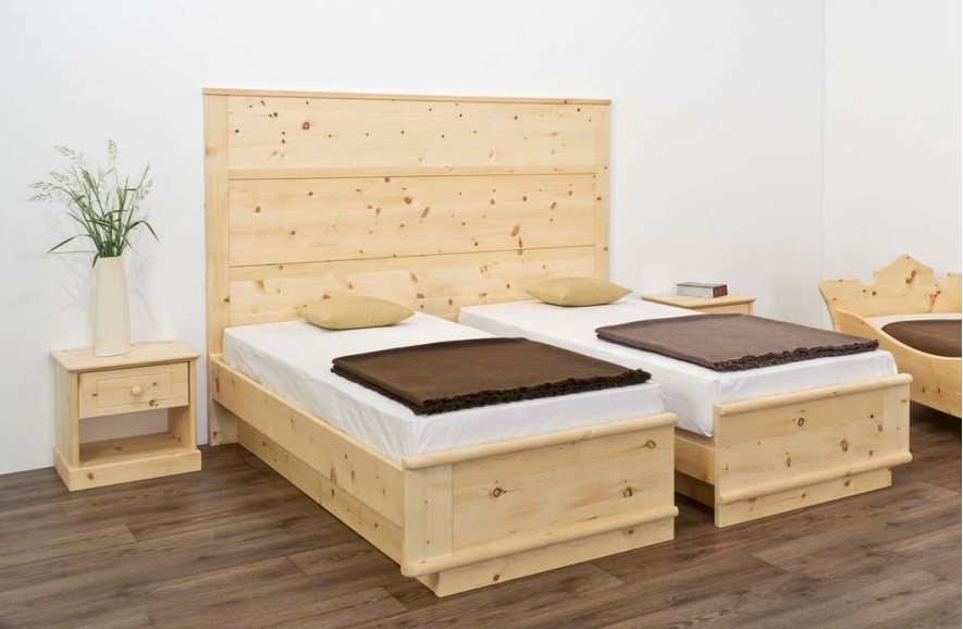 Schlafzimmer LUGANO Zirbe, LU12, Setangebot, auch in Fichte lieferbar