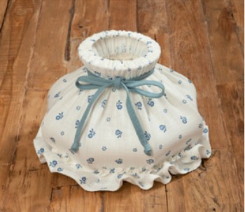 Lampenschirm Stoff Landhaus Rustikal D 26 cm, kombinierbar