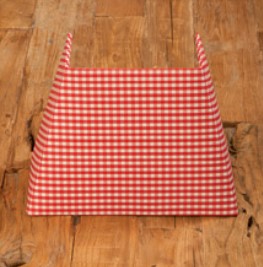 Lampenschirm Landhaus Modern 22/12 cm, Halbschirm, kombinierbar