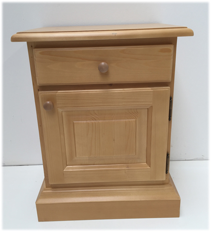 Nachtkommode Firenze gerade mit Sockel, rechts