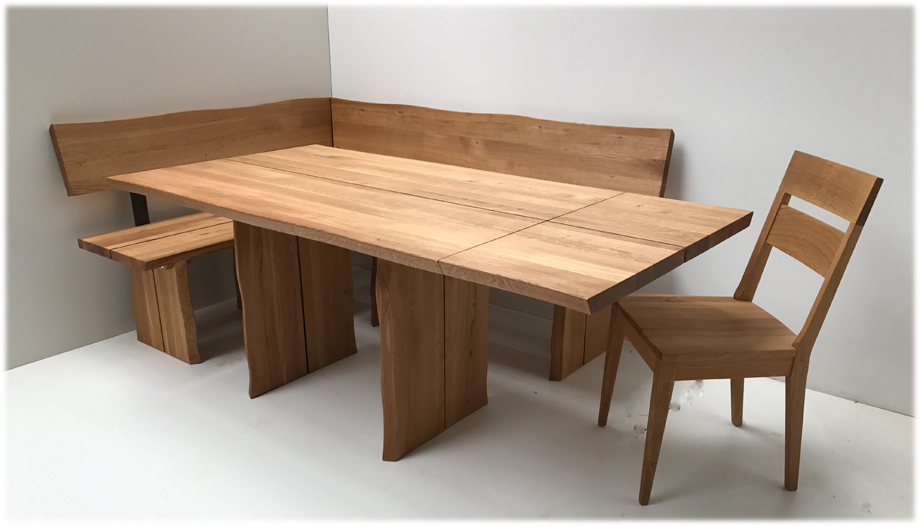 Eckbankgruppe Oviedo nach Maß, 137/180 cm, Tisch 140/90 cm