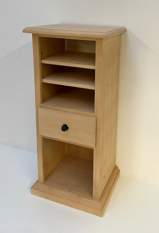 Phonokommode, Phonoschrank Füssen Tölz, klein, Sondermaß, 1 Schublade