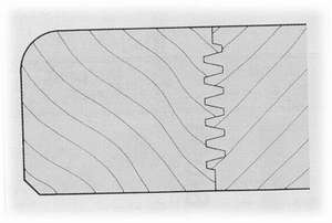 Aufpreis Tischplatte Ahorn pro m²  Stärke 3,8 cm statt Fichte