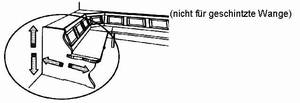 Eckbank - Verbreiterung, Wange neu, bis 30 cm pro 