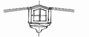 Eckhängeschrank für Innenausbau Klostersee H185, T