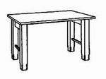 Schreibtisch für Schlafzimmer, 90/62/75 cm, (B/T/H