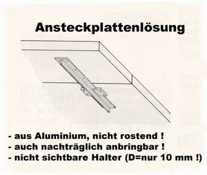 Ansteckplattenlösung, in vielen verschiedenen Holzarten und Größen lieferbar! Sondergrößen lieferbar