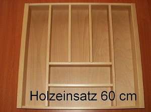 Besteckeinsatz aus Holz 40 cm