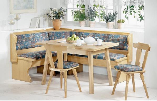 Rückenpolster Eckbank Eckbankgruppe Achensee Vollpolster oder mit Sichtholz