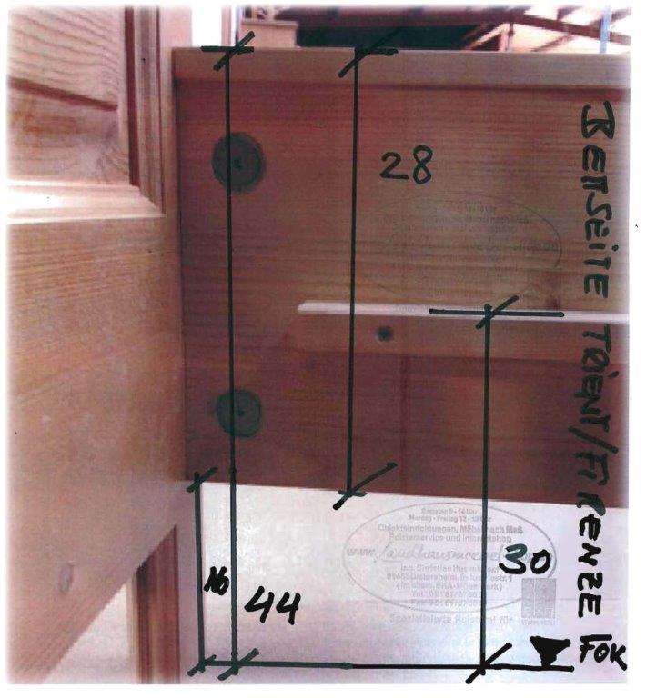 Doppelbett Trient 180/200 cm Detail