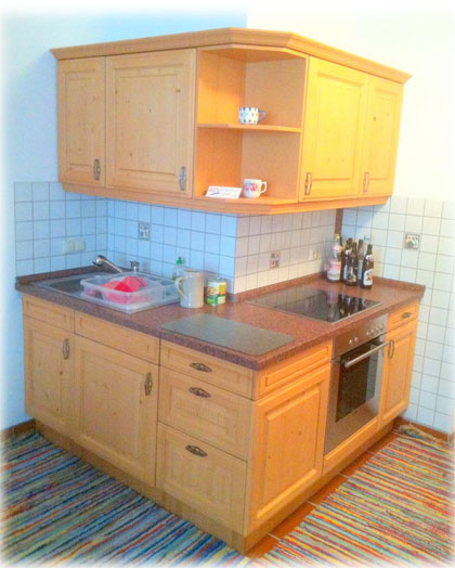 Landhausmöbel Küche Schüller Tauern Massivholzfront