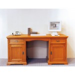 Schreibtisch Viktoria, 180/75 cm, Antik gewachst