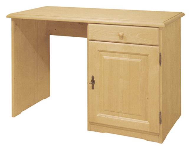Schreibtisch Firenze /Trient 108/54 cm, Adler Waldfichte 12805 gebeizt und lackiert