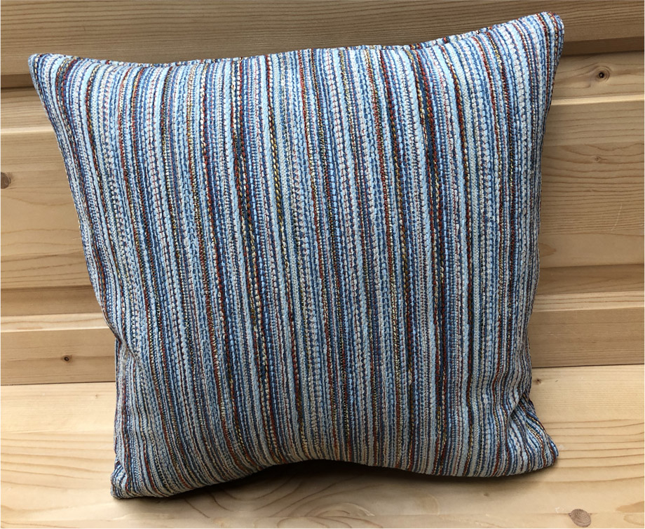 Federkissen, Kissen genäht 40/40 cm mit Reissverschluss, Salzburg REICH