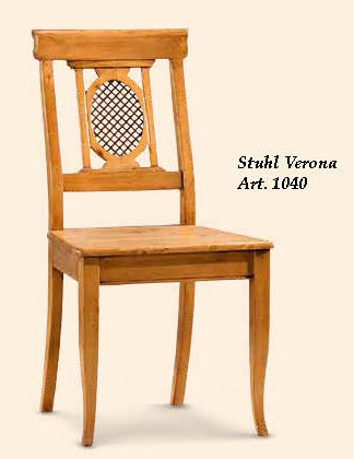 Sprossenstuhl Verona, Fichte massiv