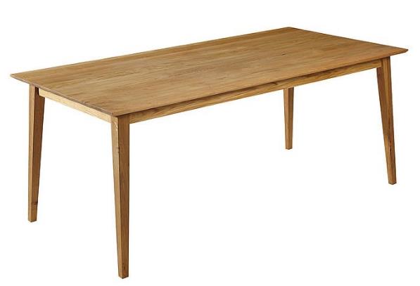 Vierfusstisch Filippa 180/90 cm, Wildeiche geölt