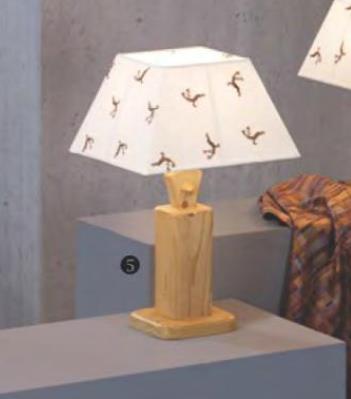 Tischleuchte Achental, groß, Schirm STE25HB