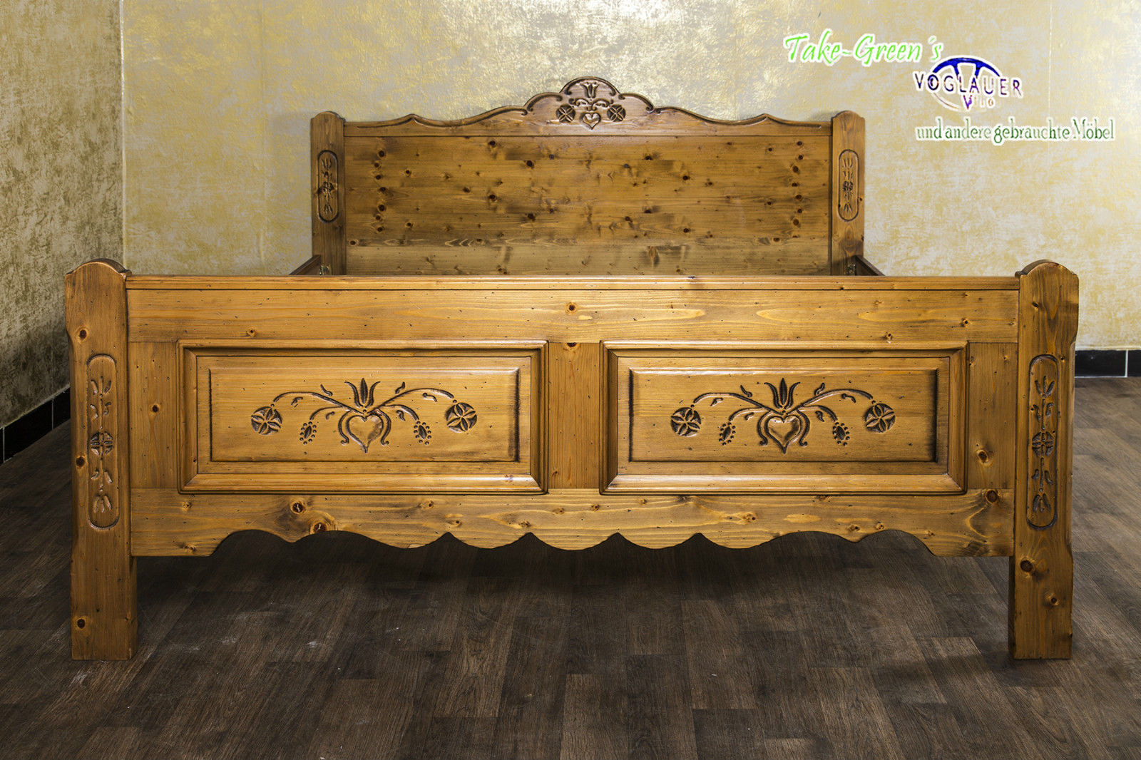 voglauer anno 1600 bett doppelbett landhaus schlafzimmer