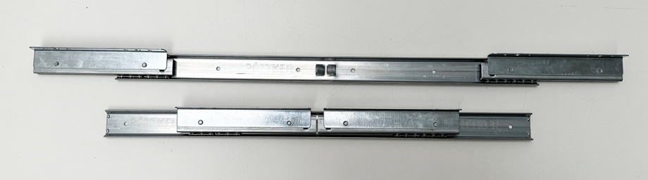 Tischauszug Metall 58-42-81, 1 Einlegeplatte 40 cm, ohne Bremse