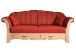 Auszieh Sofa Achensee, Stoff Folkore, TS-2387, TS-2382