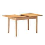 Tisch Bodensee, 120(160) x 75 cm,  Buche, 40 cm Einlegeplatte und Tischplatte furniert !