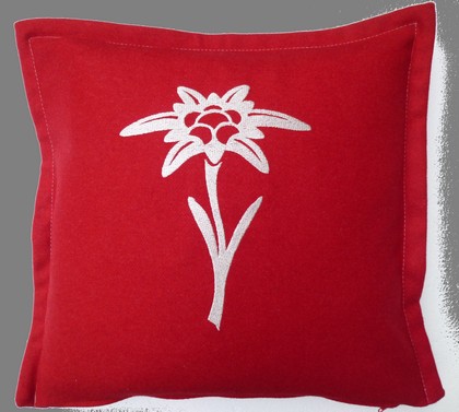 54487 - Tirol Living Kissenhülle Loden - Edelweiss, rot, 40x40-klein.jpg