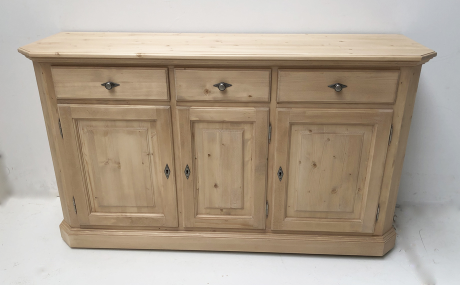 Anrichte Garmisch, 3-trg. Fichte massiv