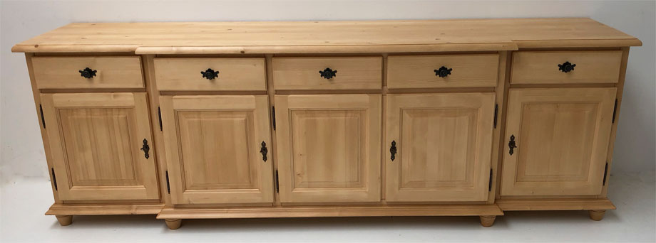 Anrichte Kommode Füssen 5-trg., 5 Schubladen, Großkommode